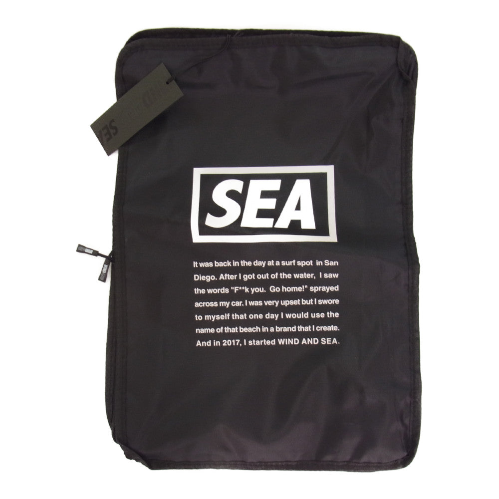 ウィンダンシー WDS-20A-GD-05 WDS TRAVEL POUCH LARGE トラベル ポーチ ラージ ブラック系【新古品】【未使用】【中古】