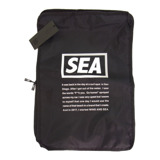 ウィンダンシー WDS-20A-GD-05 WDS TRAVEL POUCH LARGE トラベル ポーチ ラージ ブラック系【新古品】【未使用】【中古】