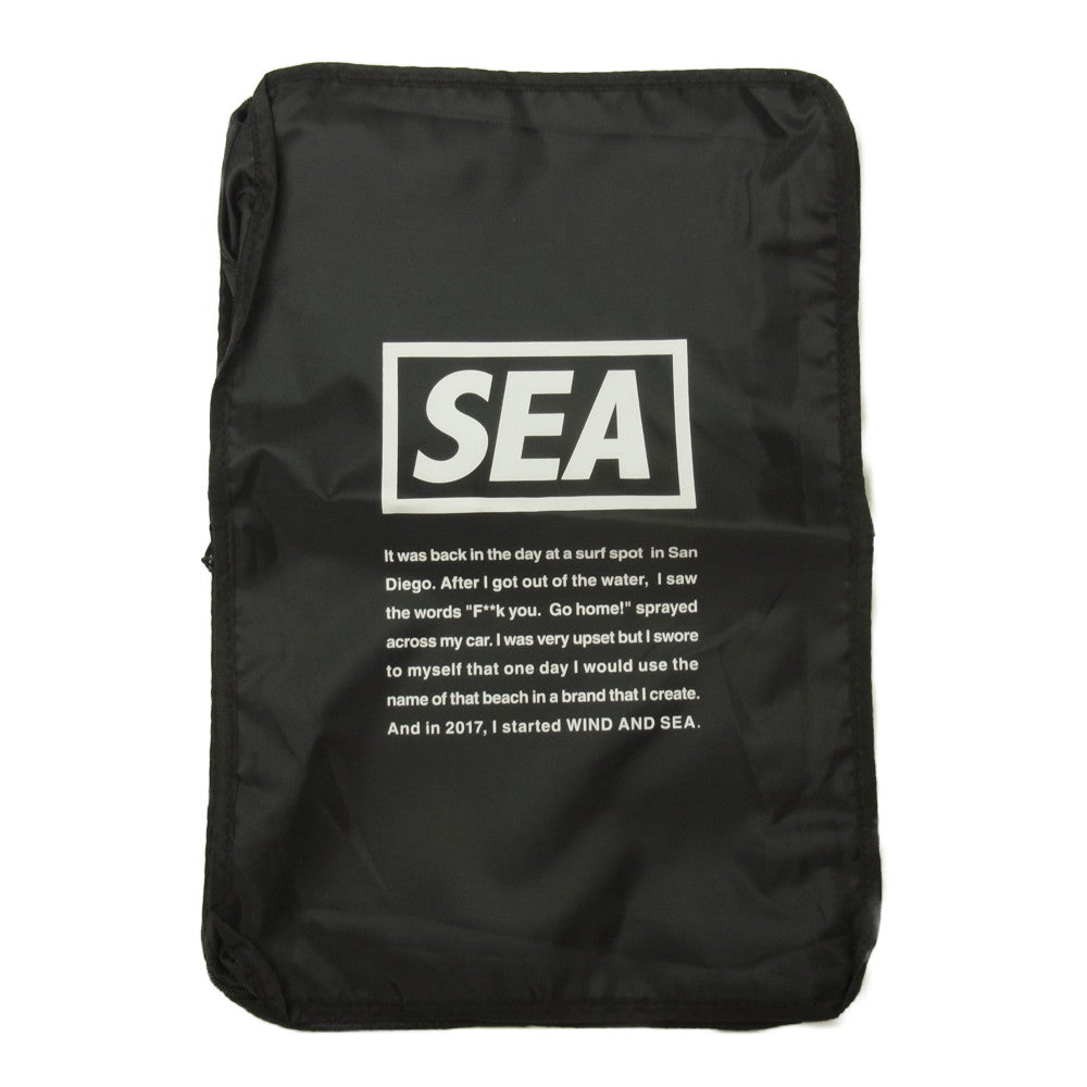 ウィンダンシー WDS-20A-GD-06 WDS TRAVEL POUCH LARGE トラベル ポーチ ラージ ブラック系【新古品】【未使用】【中古】