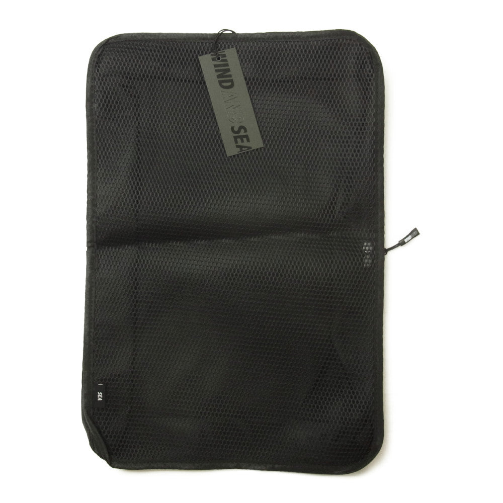 ウィンダンシー WDS-20A-GD-06 WDS TRAVEL POUCH LARGE トラベル ポーチ ラージ ブラック系【新古品】【未使用】【中古】