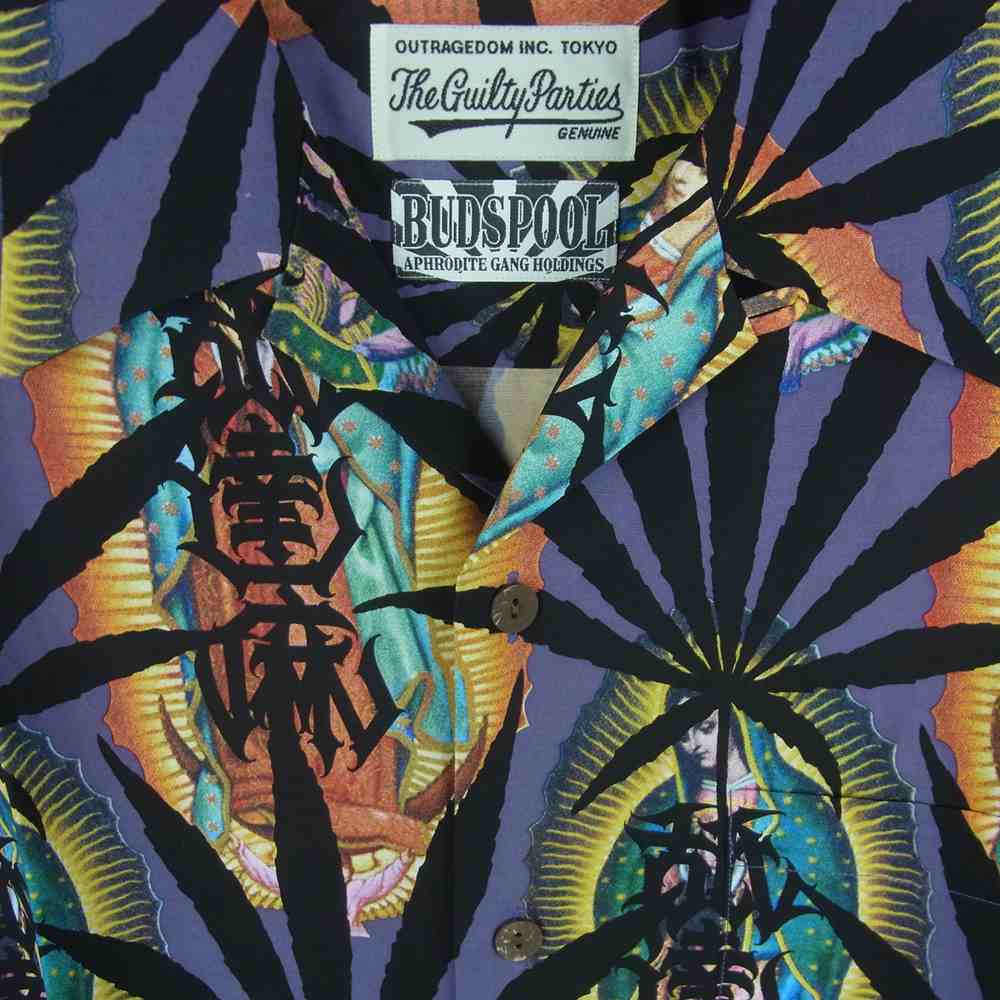 WACKO MARIA ワコマリア 21SS NMD-WM-HI02-B BUDSPOOL HAWAIIAN