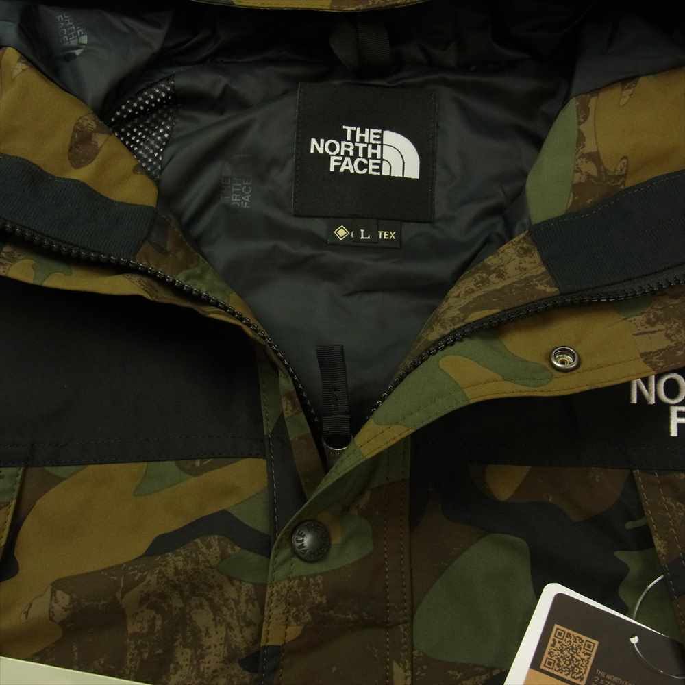 THE NORTH FACE ノースフェイス  NP62135 Novelty Mountain Light Jacket ノベルティ マウンテン ライト ジャケット カーキ系 L【新古品】【未使用】【中古】