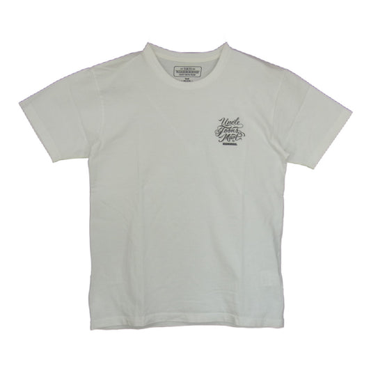 NEIGHBORHOOD ネイバーフッド 20SS 201PCMCN-ST01S × Mister Cartoon ミスター カトゥーン TOONS MATA-I / C-REE.SS ホワイト Tシャツ ホワイト系 S【中古】