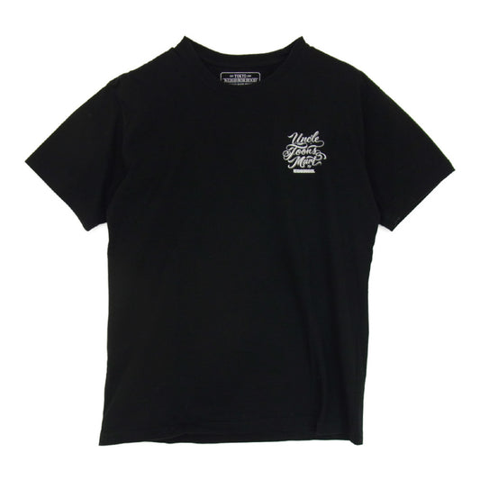 NEIGHBORHOOD ネイバーフッド 20SS 201PCMCN-ST01S × Mister Cartoon ミスター カトゥーン TOONS MATA-I / C-REE.SS ブラック Tシャツ ブラック系 S【中古】