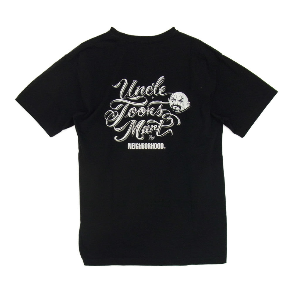 NEIGHBORHOOD ネイバーフッド 20SS 201PCMCN-ST01S × Mister Cartoon ミスター カトゥーン TOONS MATA-I / C-REE.SS ブラック Tシャツ ブラック系 S【中古】