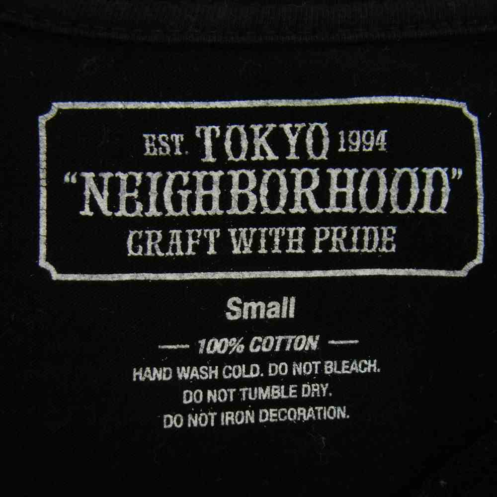 NEIGHBORHOOD ネイバーフッド 20SS 201PCMCN-ST01S × Mister Cartoon ミスター カトゥーン TOONS MATA-I / C-REE.SS ブラック Tシャツ ブラック系 S【中古】