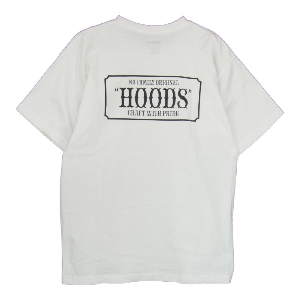NEIGHBORHOOD ネイバーフッド 21SS 211PCNH-ST08 HOODS / C-TEE.SS Tシャツ ホワイト系 S【中古】