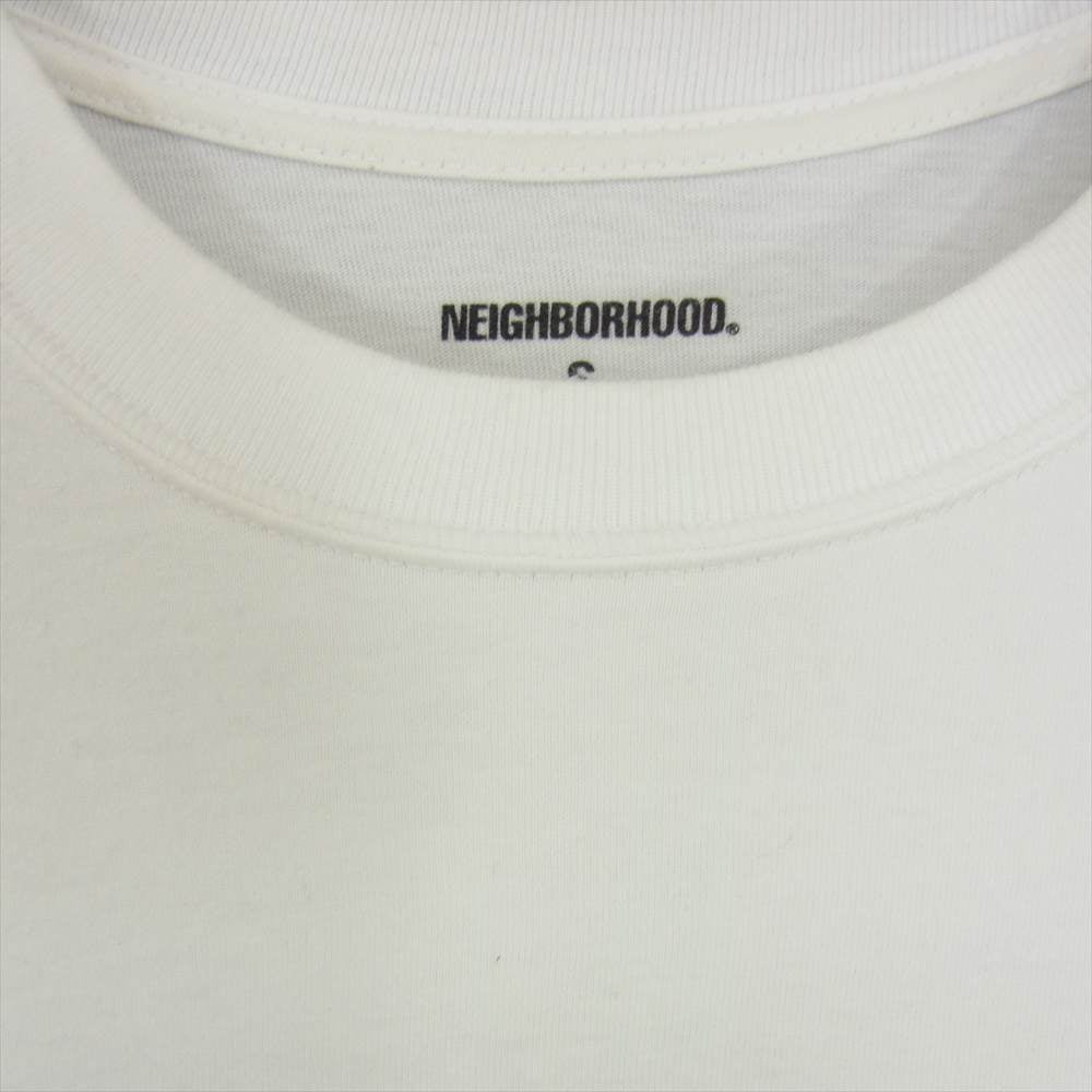 NEIGHBORHOOD ネイバーフッド 21SS 211PCNH-ST08 HOODS / C-TEE.SS Tシャツ ホワイト系 S【中古】