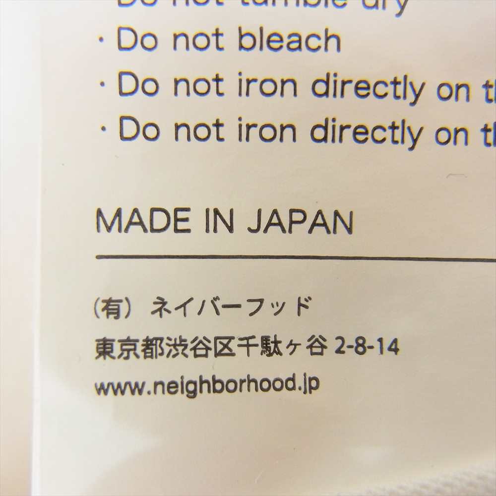 NEIGHBORHOOD ネイバーフッド 21SS 211PCNH-ST08 HOODS / C-TEE.SS Tシャツ ホワイト系 S【中古】