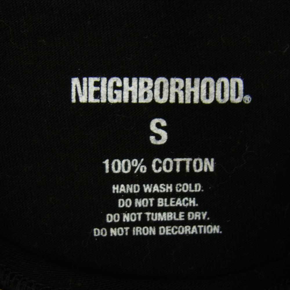 NEIGHBORHOOD ネイバーフッド 21SS 211PCNH-ST01 BAR ＆ SHIELD / C-TEE.SS Tシャツ ブラック系 S【中古】