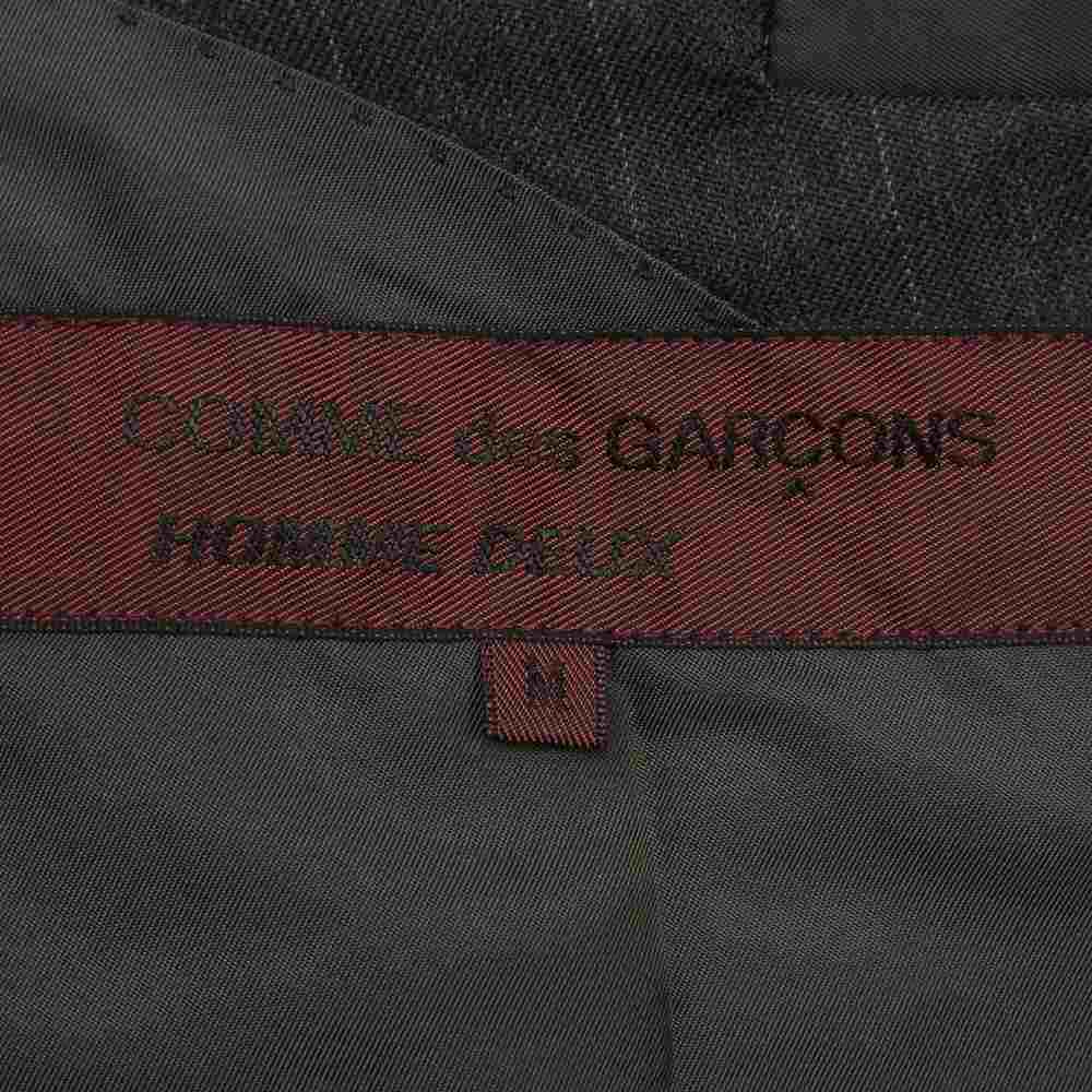 COMME des GARCONS コムデギャルソン DJ-05019M HOMME DEUX オムドゥ 90s ヴィンテージ AD1990 ウール ストライプ ダブル テーラード ジャケット ブラウン系 M【中古】