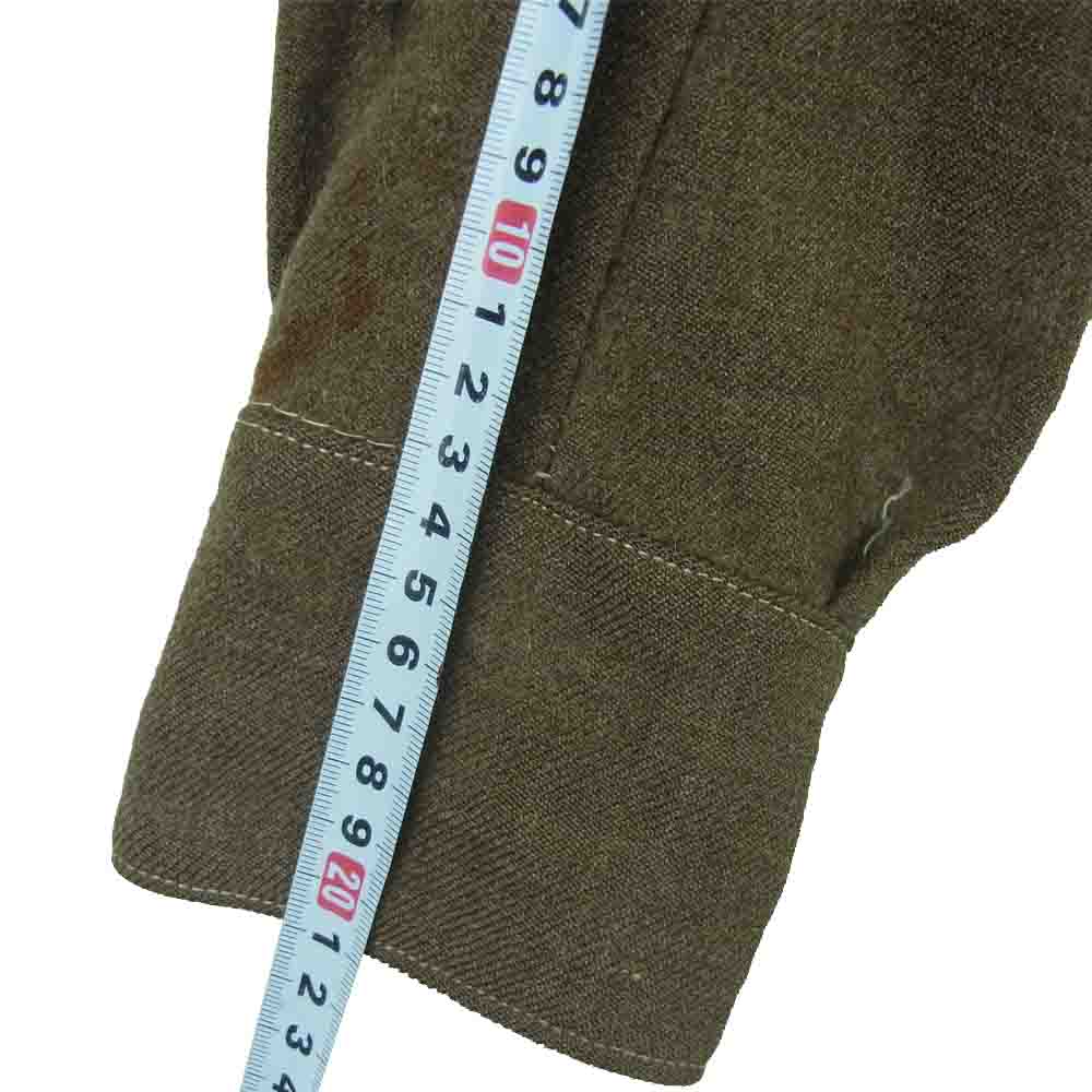 イギリス軍 40S ヴィンテージ BATTLEDRESS バトルドレス ショート ウール ジャケット カーキ系 1【中古】