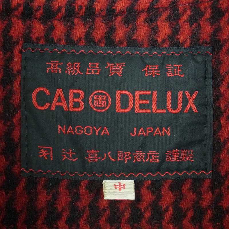 キャブクロージング 辻喜八郎商店 CAB DELUX レザー スポーツ ジャケット ライダース ブラック系 M【中古】