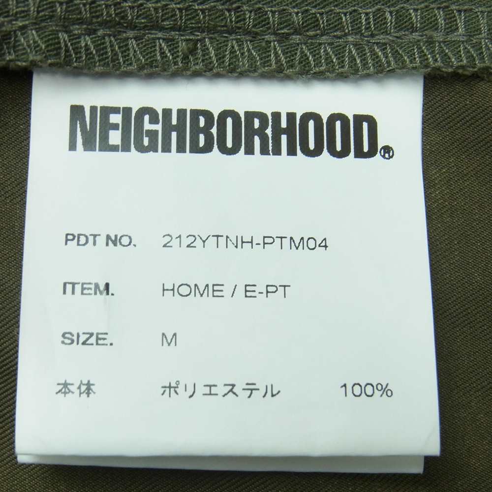 NEIGHBORHOOD ネイバーフッド 21AW 212YTNH-PTM04 HOME E－PT イージー パンツ 日本製 カーキ系 M【中古】