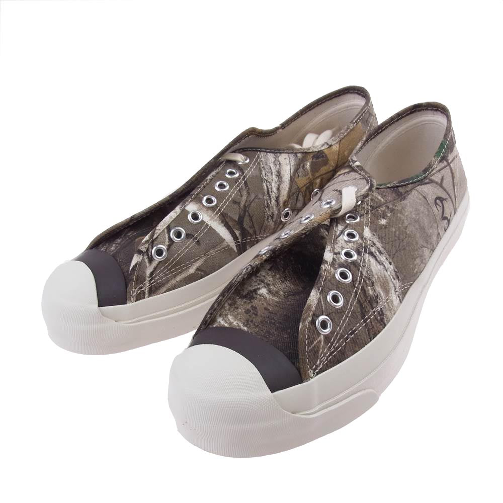 トーストフットアンドアイギア jam miru REAL TREE CAMO ジャム ミル リアルツリーカモ ローカット キャンバス スニーカー カモ 7 1/2【新古品】【未使用】【中古】