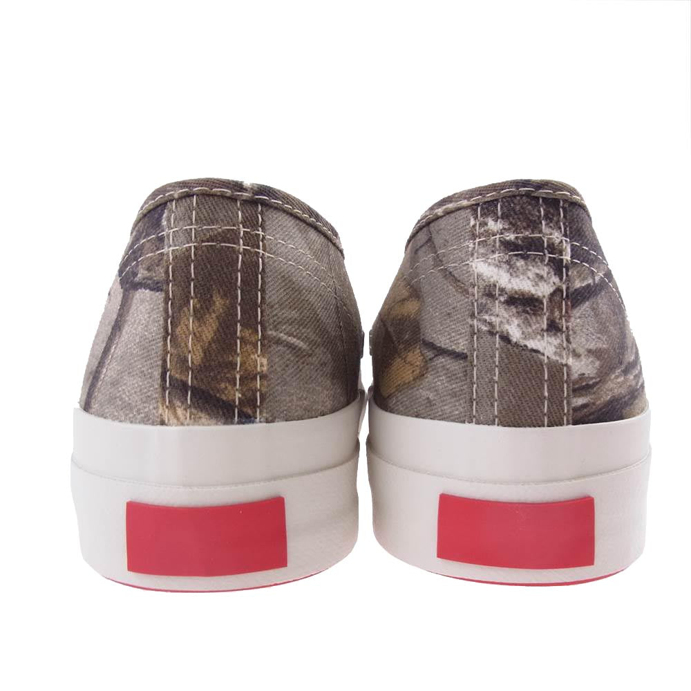 トーストフットアンドアイギア jam miru REAL TREE CAMO ジャム ミル リアルツリーカモ ローカット キャンバス スニーカー カモ 7 1/2【新古品】【未使用】【中古】