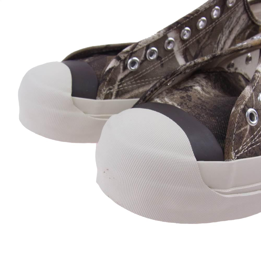 トーストフットアンドアイギア jam miru REAL TREE CAMO ジャム ミル リアルツリーカモ ローカット キャンバス スニーカー カモ 7 1/2【新古品】【未使用】【中古】
