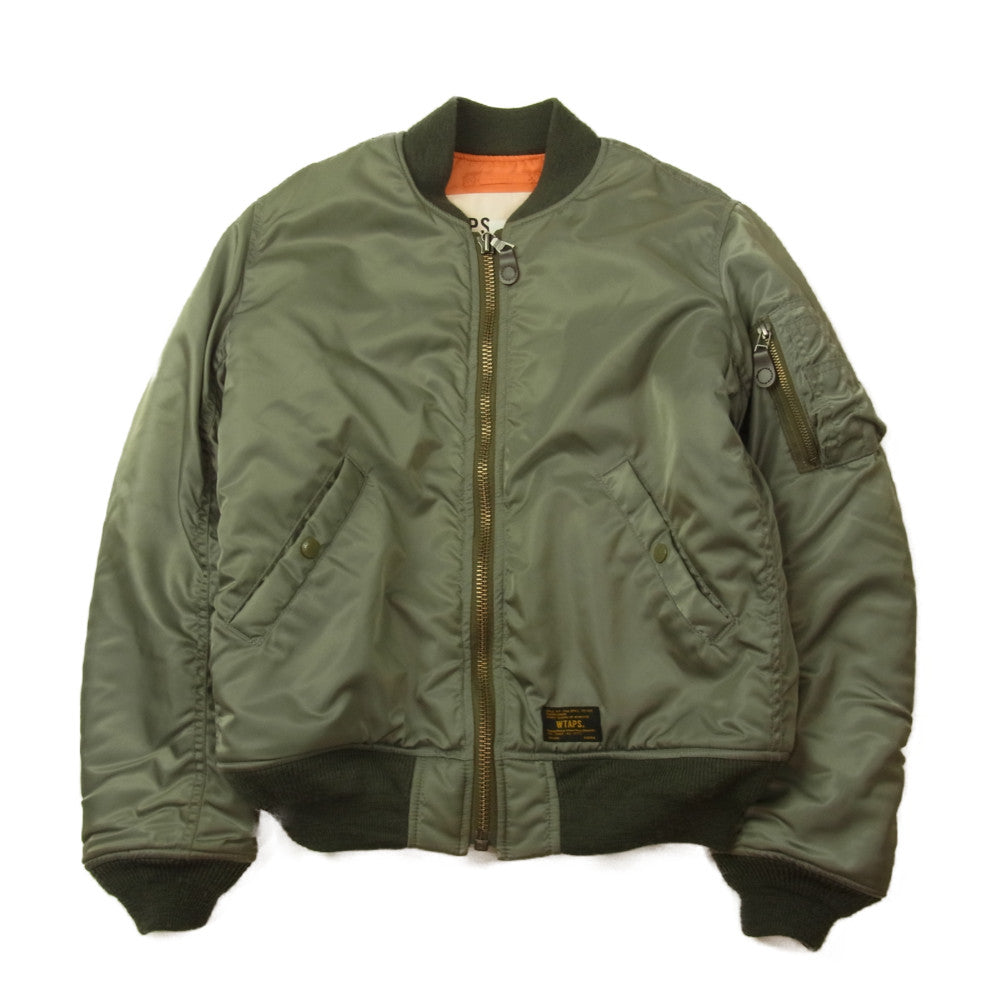 WTAPS ダブルタップス 14AW 142GWDT-JKM04 MA-1 フライト ボンバー