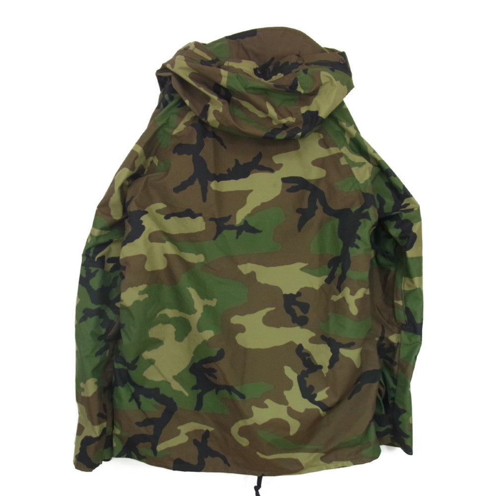 アメリカ軍 8415-01-228-1316 PARKA COLD WEATHER ミリタリー カモ ジャケット カーキ系 M【中古】