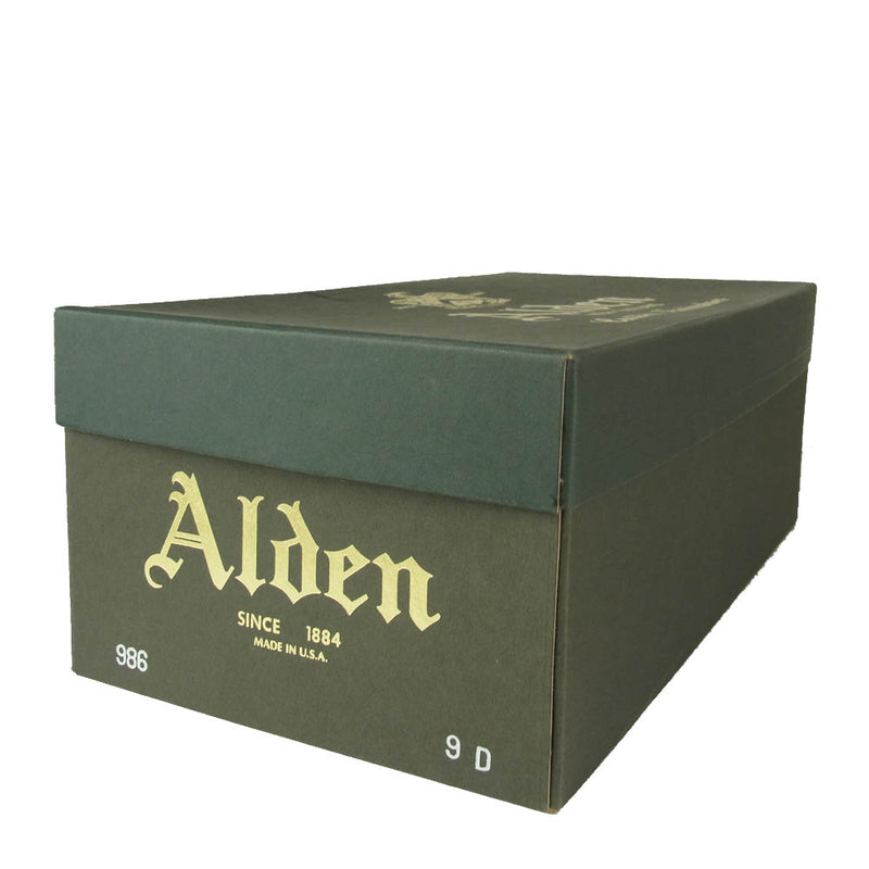 ALDEN オールデン 986 コードバン レザー コイン ローファー ワインレッド系 9D【極上美品】【中古】