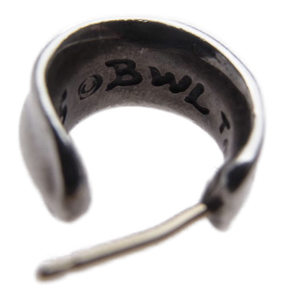BILL WALL LEATHER ビルウォールレザー B CROWN EARRING　Bクラウン ピアス シルバー系【中古】