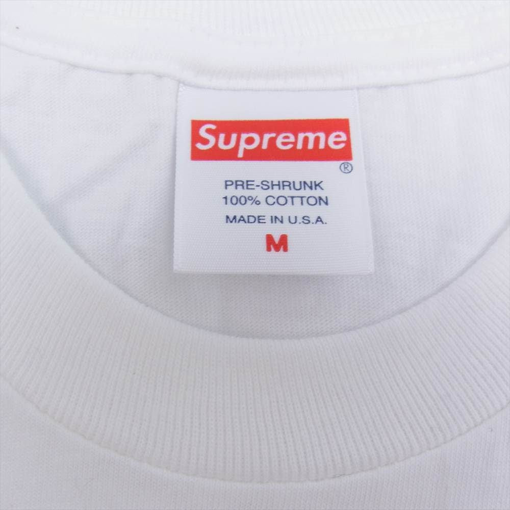 Supreme シュプリーム 21SS Five Boroughs Tee クラシック ロゴ Tシャツ ホワイト系 M【中古】