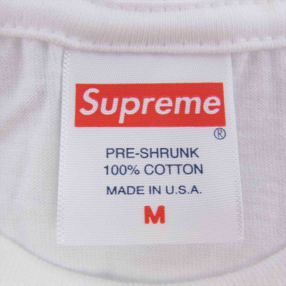 Supreme シュプリーム 21SS Five Boroughs Tee クラシック ロゴ Tシャツ ホワイト系 M【中古】