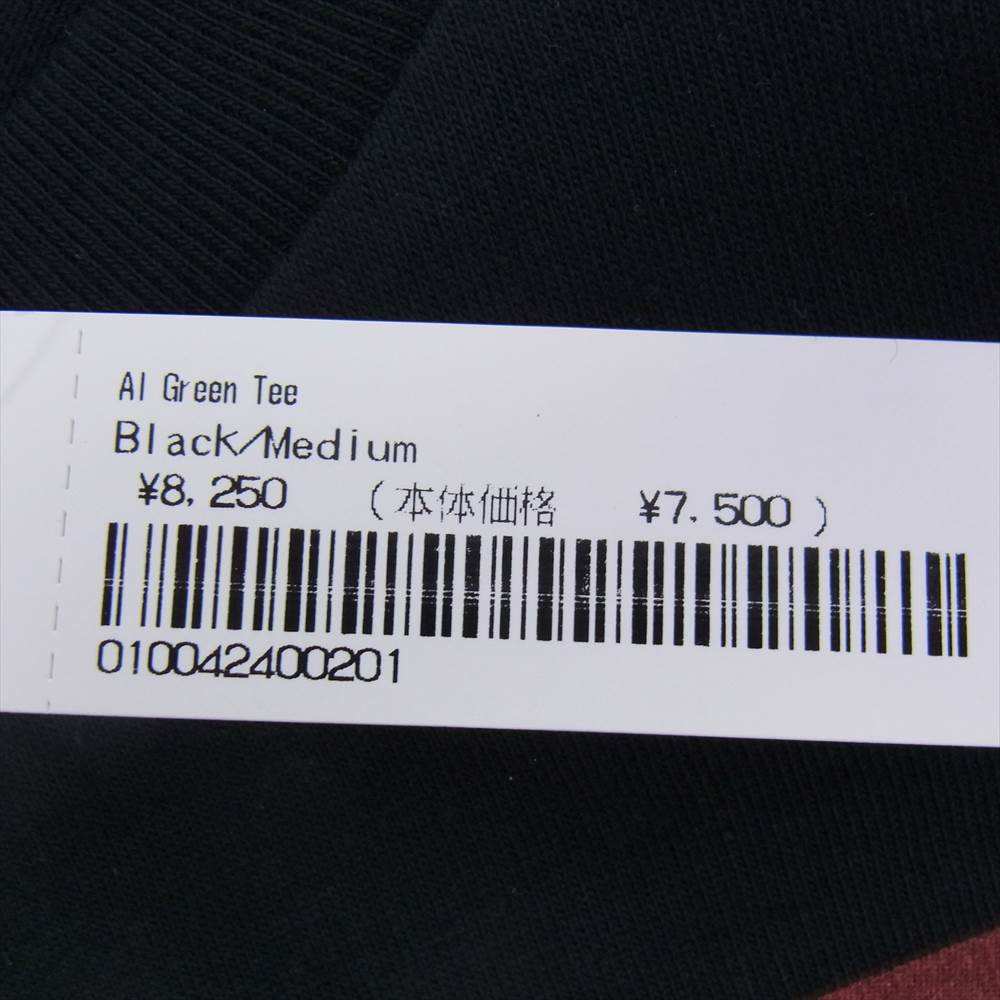 Supreme シュプリーム 22SS  Al Green Tee アル グリーン Tシャツ ブラック ブラック系 M【新古品】【未使用】【中古】