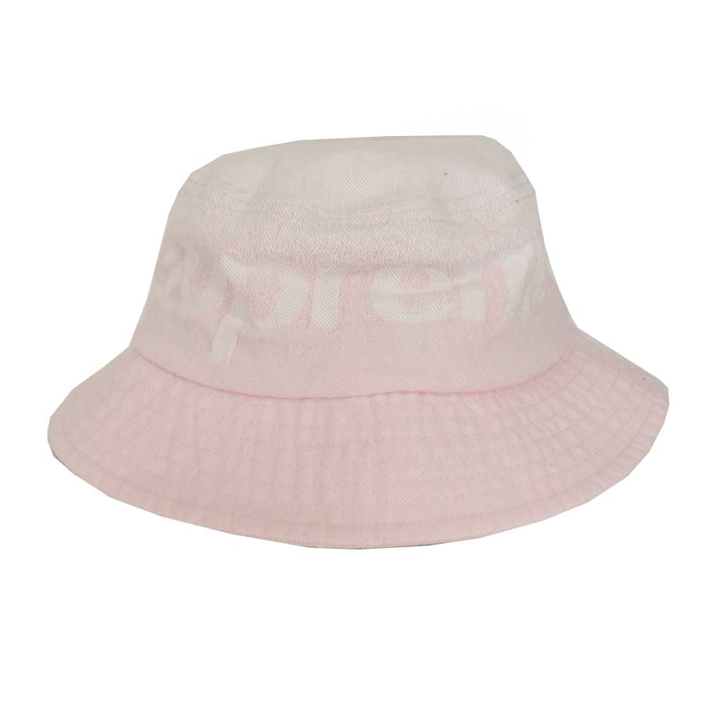 Supreme シュプリーム 22SS Fade Jacquard Denim Crusher Pink フェード ジャカード デニム クラッシャー バケット ハット ピンク ピンク系【新古品】【未使用】【中古】