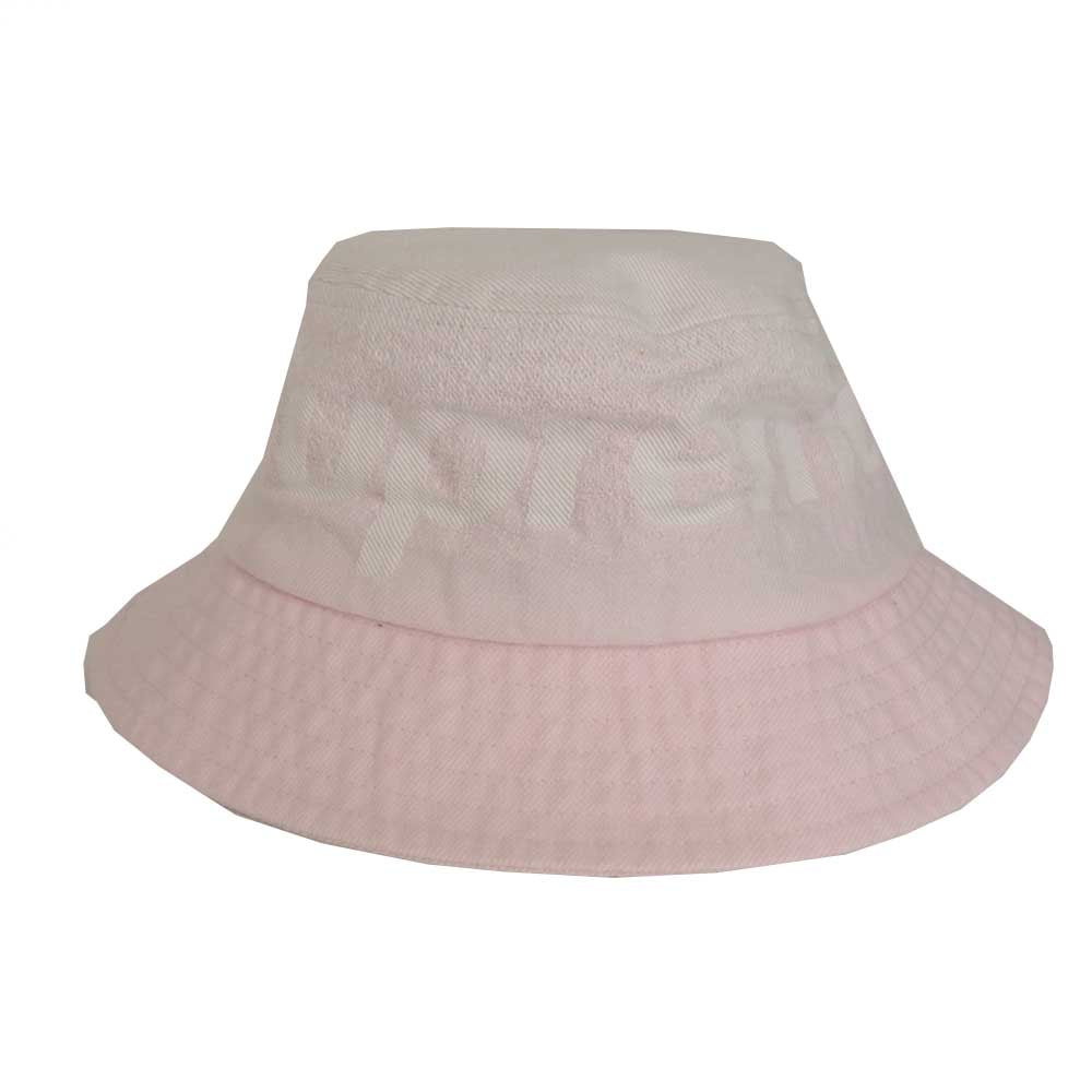 Supreme シュプリーム 22SS Fade Jacquard Denim Crusher Pink フェード ジャカード デニム クラッシャー バケット ハット ピンク ピンク系【新古品】【未使用】【中古】