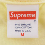 Supreme シュプリーム 22SS  Lil Kim Tee Pale Yellow リルキム Tシャツ ボックス ロゴ イエロー イエロー系 M【美品】【中古】