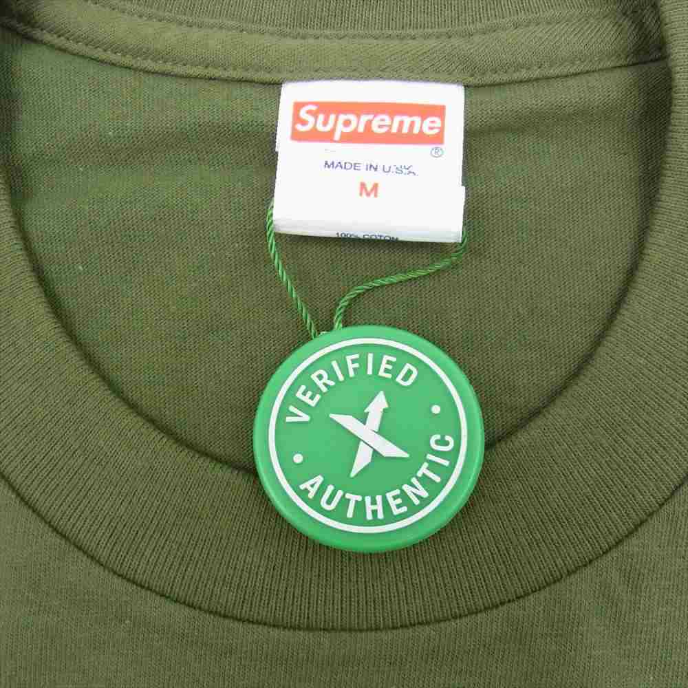 Supreme シュプリーム 18AW  Madonna Tee マドンナ Tシャツ グリーン系 M【中古】