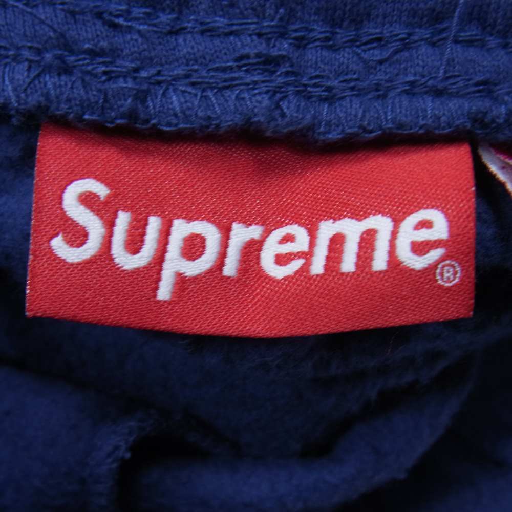 Supreme シュプリーム 21SS Small Box Sweatpant Washed Navy スモール ボックス スウェットパンツ ウォッシュド ネイビー系 S【中古】