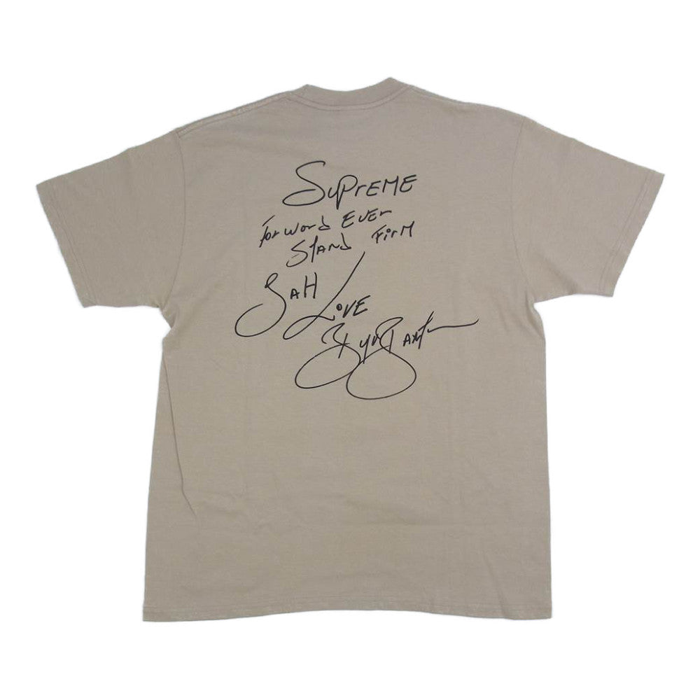 Supreme シュプリーム 19SS Buju Banton Tee ブジュ バントン フォト Tシャツ ベージュ系 M【新古品】【未使用】【中古】