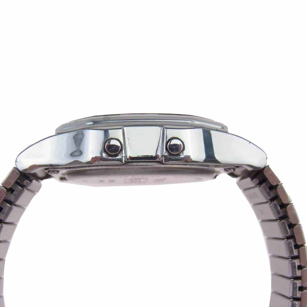 Supreme シュプリーム × TIMEX 19AW Digital Watch デジタル ウォッチ クォーツ 腕時計 シルバー系【中古】