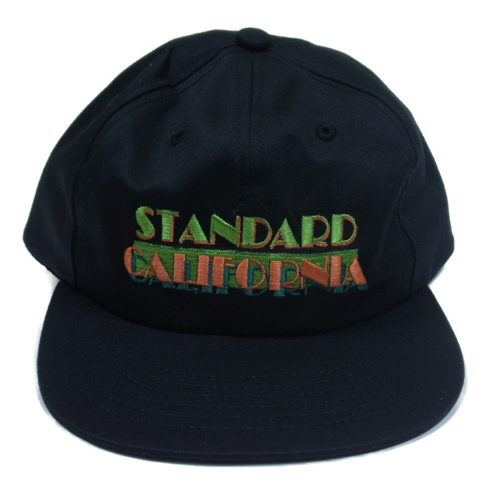 STANDARD CALIFORNIA スタンダードカリフォルニア 22SS SD 1984 M.V. Cap Official Store Limited 本店限定 スナップバック ロゴ刺繍 キャップ ブラック系 FREE【新古品】【未使用】【中古】