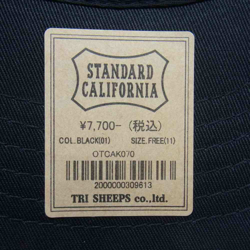 STANDARD CALIFORNIA スタンダードカリフォルニア 22SS SD 1984 M.V. Cap Official Store Limited 本店限定 スナップバック ロゴ刺繍 キャップ ブラック系 FREE【新古品】【未使用】【中古】