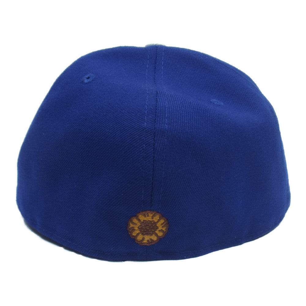 STANDARD CALIFORNIA スタンダードカリフォルニア NEW ERA SD 59Fifty Logo Cap ニューエラ ロゴ刺繍 ベースボール キャップ ブルー系 59.6cm【新古品】【未使用】【中古】