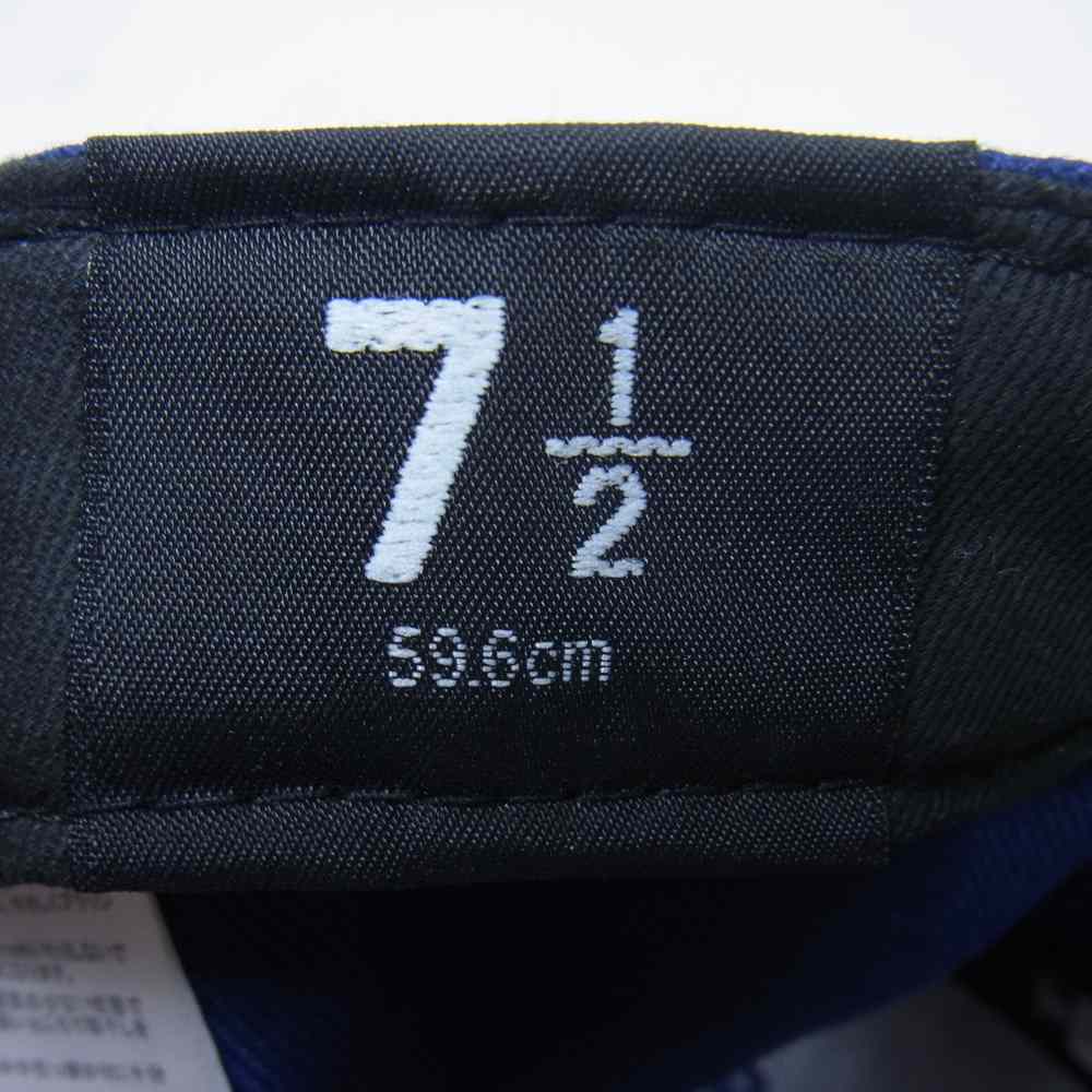 STANDARD CALIFORNIA スタンダードカリフォルニア NEW ERA SD 59Fifty Logo Cap ニューエラ ロゴ刺繍 ベースボール キャップ ブルー系 59.6cm【新古品】【未使用】【中古】
