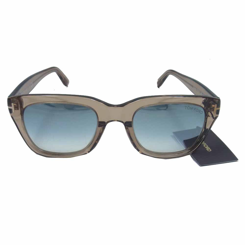 TOM FORD トムフォード 国内正規品 TF0237 F 45Q グラデーションレンズ サングラス 眼鏡 メガネ ライトブラウン系 51□21 145*2【新古品】【未使用】【中古】