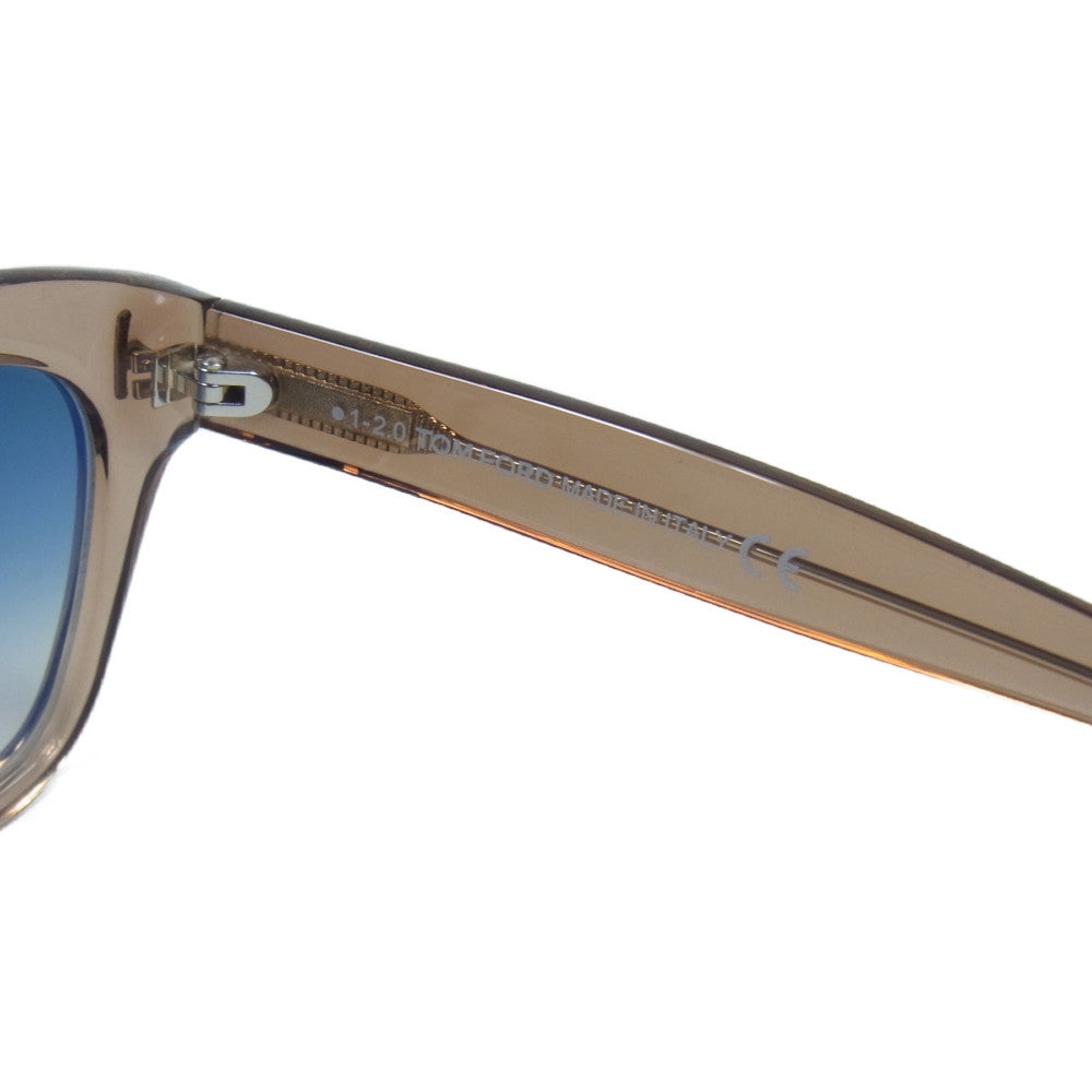 TOM FORD トムフォード 国内正規品 TF0237 F 45Q グラデーションレンズ サングラス 眼鏡 メガネ ライトブラウン系 51□21 145*2【新古品】【未使用】【中古】