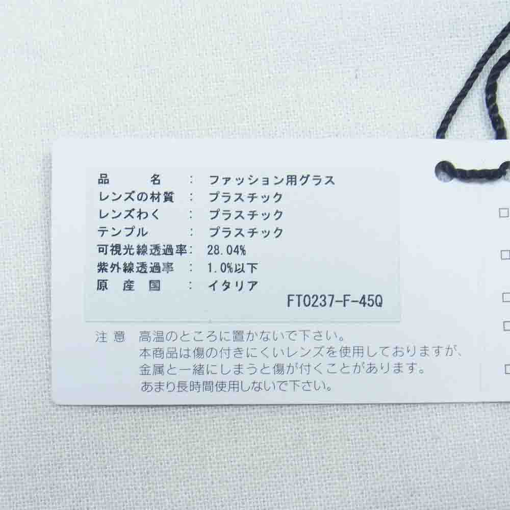 TOM FORD トムフォード 国内正規品 TF0237 F 45Q グラデーションレンズ サングラス 眼鏡 メガネ ライトブラウン系 51□21 145*2【新古品】【未使用】【中古】