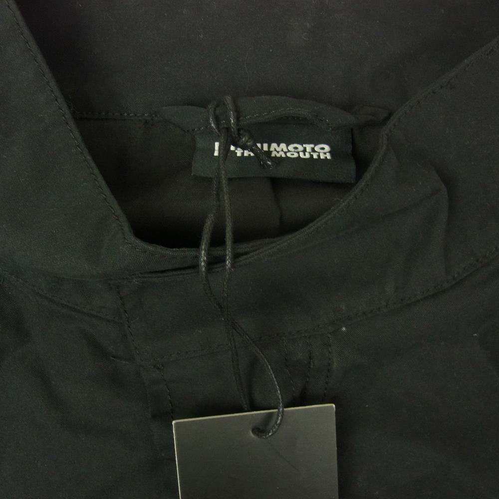 ニシモト イズ ザ マウス KANJI LONG COAT 漢字 ロング コート ブラック系 M-L【中古】