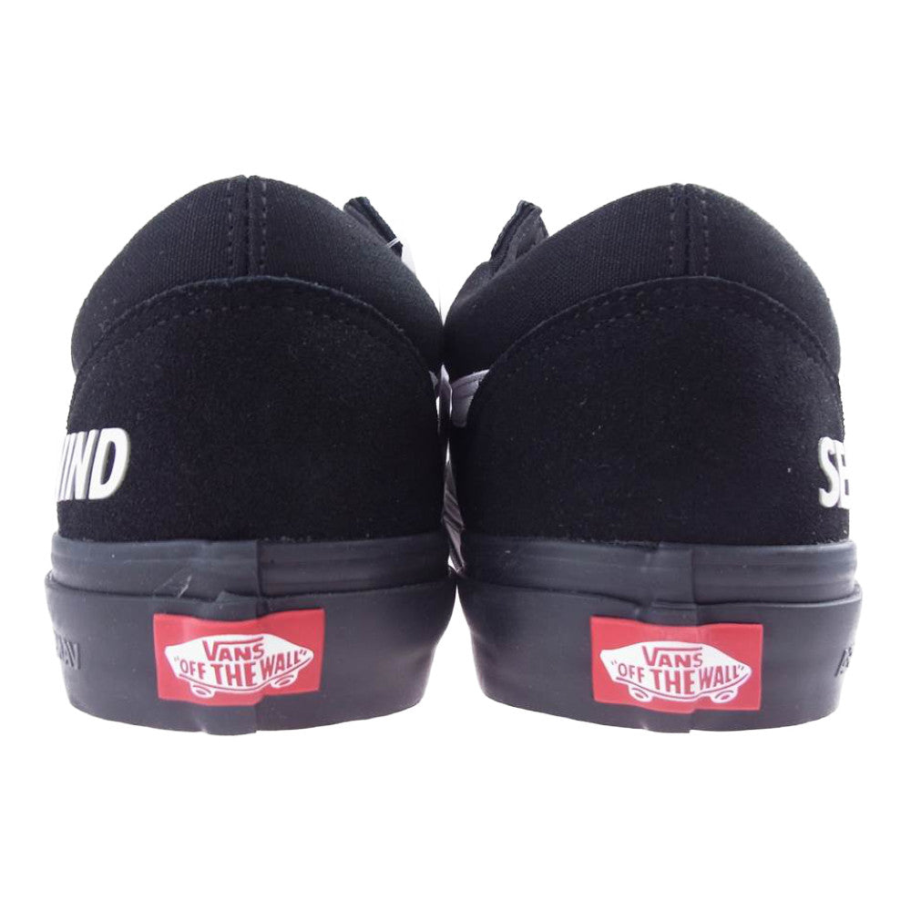 WIND AND SEA ウィンダンシー V36CF × Vans バンズ OLD SKOOL オールド スクール スニーカー ブラック系 27.5cm【極上美品】【中古】