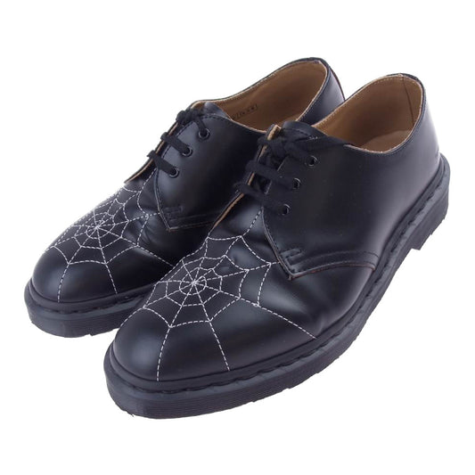 Supreme シュプリーム 22SS × Dr. Martens ドクターマーチン Spiderweb 3 Eye Shoe  ブラック系 UK7【中古】