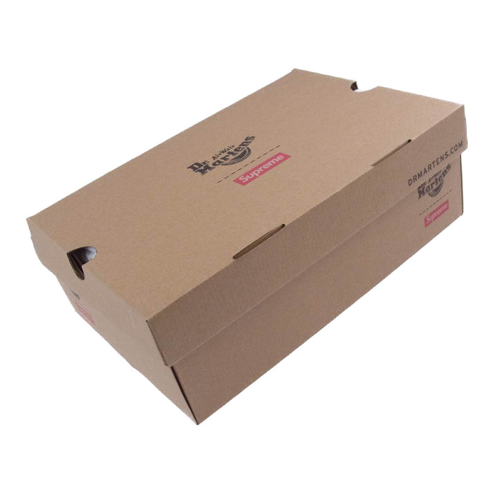 Supreme シュプリーム 22SS × Dr. Martens ドクターマーチン Spiderweb 3 Eye Shoe  ブラック系 UK7【中古】