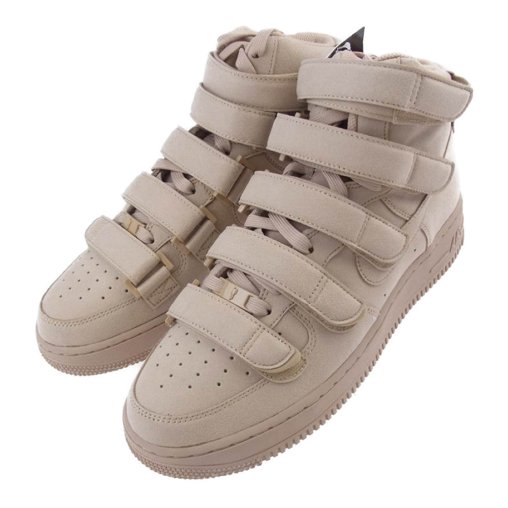 NIKE ナイキ DM7926-200 Billie Eilish ビリー アイリッシュ Air Force 1 High '07 SP MUSHROOM エアフォース 1ハイ 07SP マッシュルーム スニーカー ベージュ系 27.5cm【新古品】【未使用】【中古】