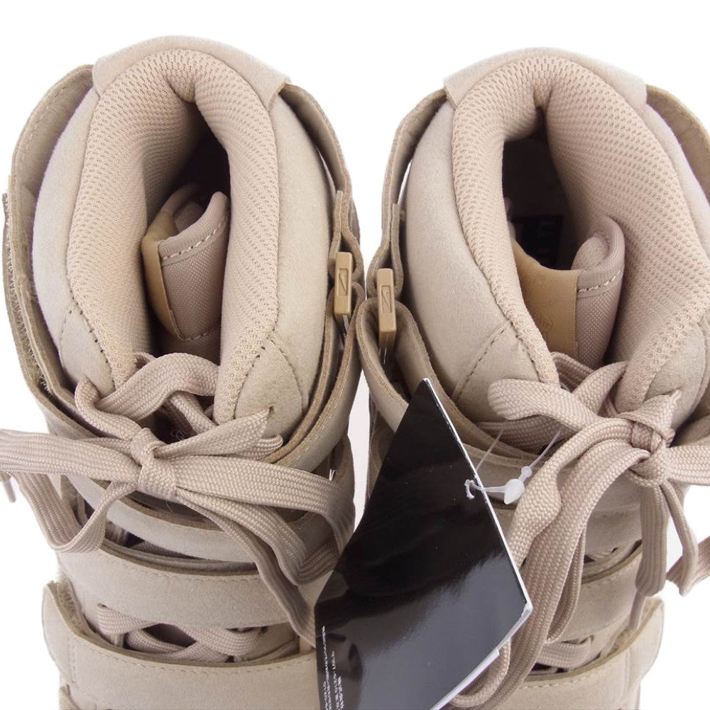 NIKE ナイキ DM7926-200 Billie Eilish ビリー アイリッシュ Air Force 1 High '07 SP MUSHROOM エアフォース 1ハイ 07SP マッシュルーム スニーカー ベージュ系 27.5cm【新古品】【未使用】【中古】
