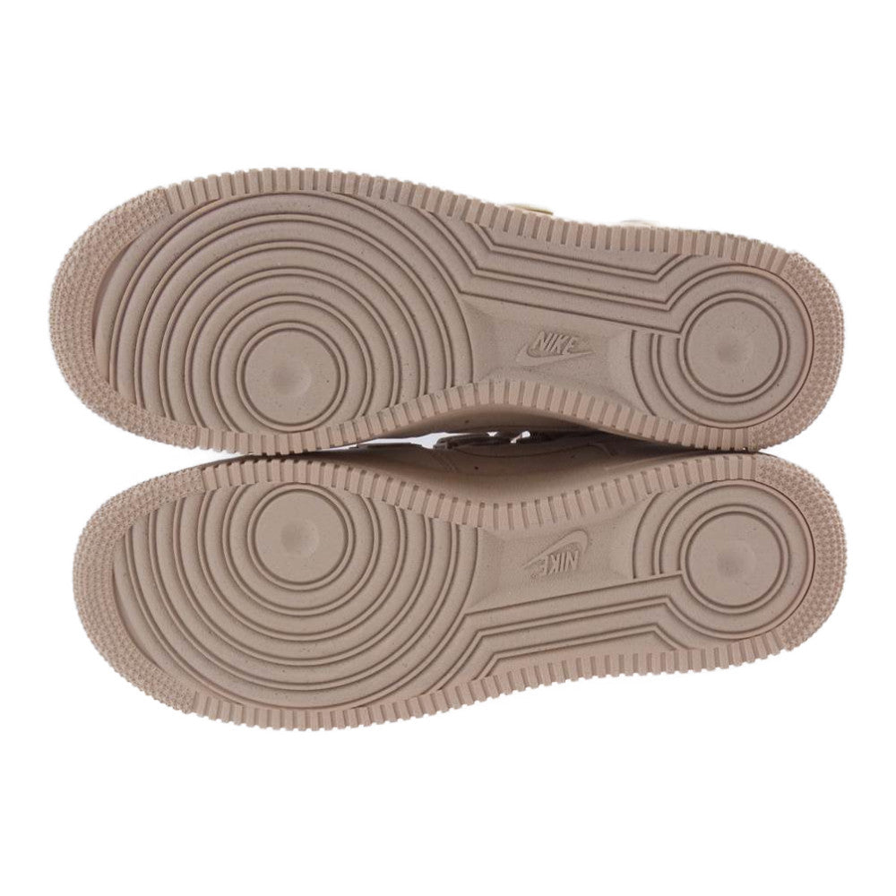 NIKE ナイキ DM7926-200 Billie Eilish ビリー アイリッシュ Air Force 1 High '07 SP MUSHROOM エアフォース 1ハイ 07SP マッシュルーム スニーカー ベージュ系 27.5cm【新古品】【未使用】【中古】