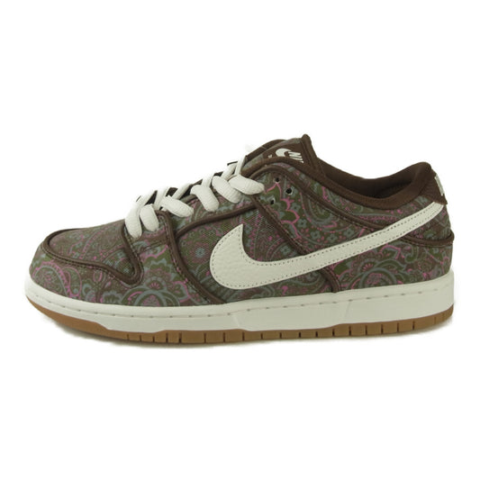 NIKE ナイキ DH7534-200 SB Dunk Low PRM Paisley ダンク ロー ペイズリー ブラウン系 27.5㎝【新古品】【未使用】【中古】
